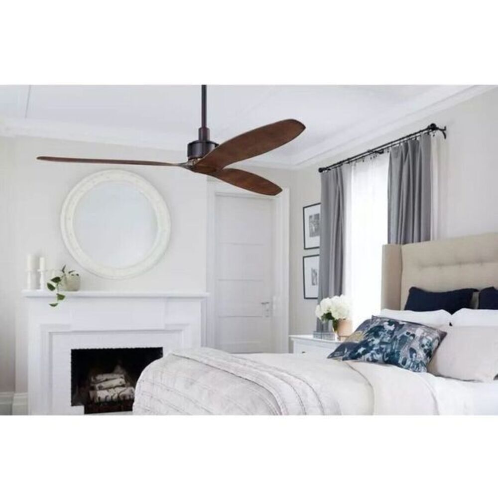 Lucci Air 212917010 52 in. Viceroy DC Fan, Oil Rub Bronze & koa